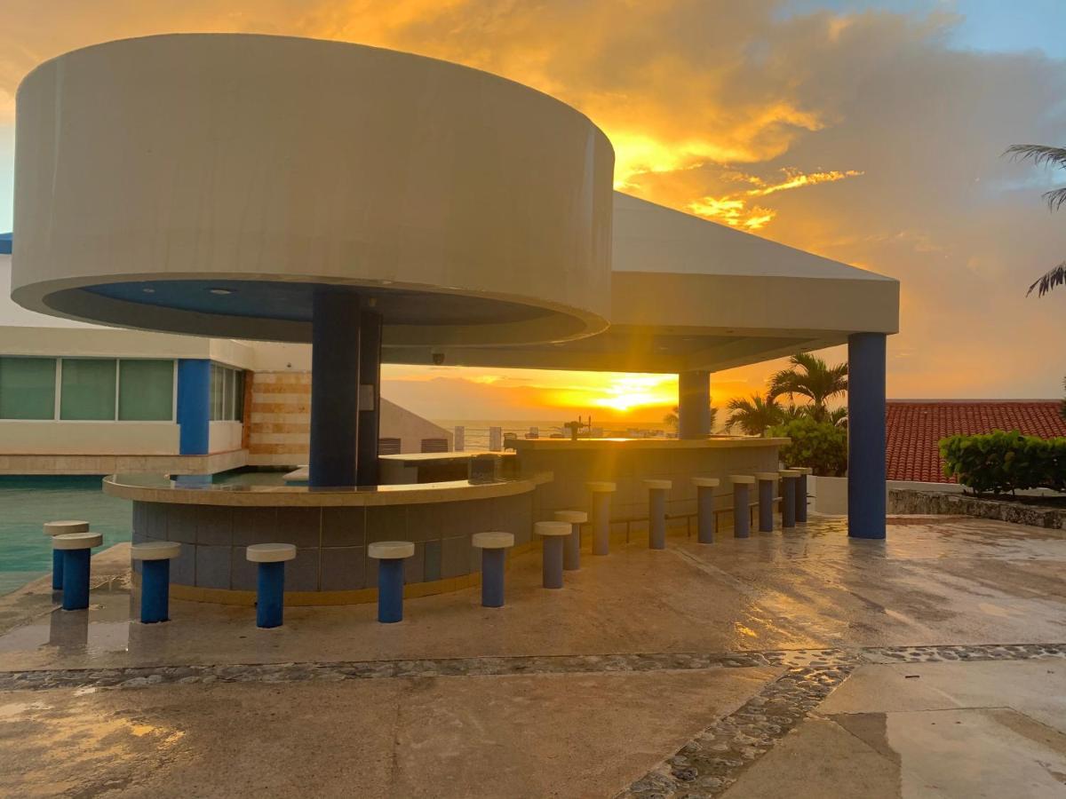 Preciosos Estudio Vista Al Mar O Jardin Cancun Luaran gambar