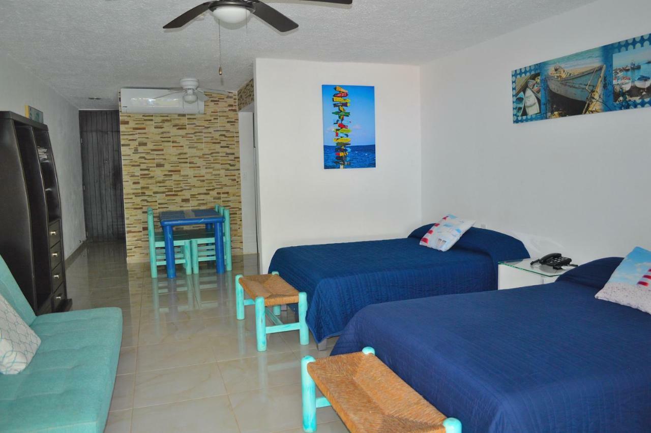 Preciosos Estudio Vista Al Mar O Jardin Cancun Luaran gambar